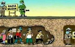 Meme Lucu tentang Mudik