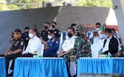 Cegah Lonjakan Kasus Covid 19, Danny Hadiri Apel Gelar Pasukan Jelang Idul Fitri