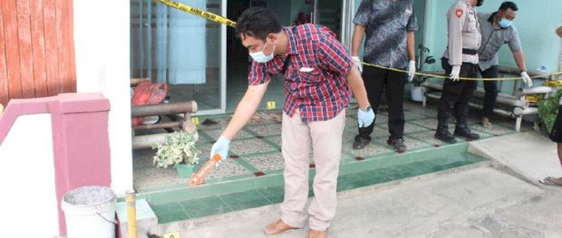 Korban pembakaran dan lokasi korban dibakar.