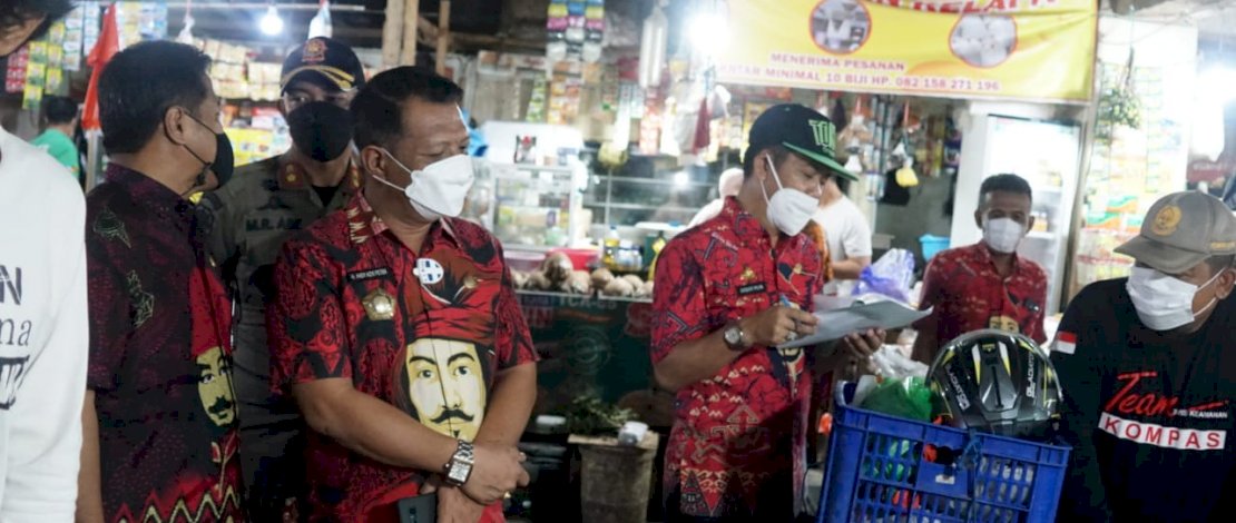 Suaaana pemantauan inflasi oleh TPID Gowa.