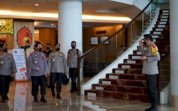 Kapolri Tekankan ke Kapolrestabes Makassar Agar Jajarannya Ikut Edukasi Masyarakat tentang Pentingnya Protokol Kesehatan