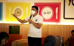 Dihadapan Warga Kec Makassar, RPG: Janganki dulu Pulang Mudik