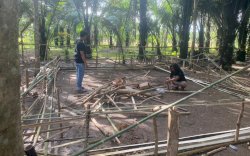 Sat Reskrim Polres Luwu Grebek Judi Sabung Ayam di Lamasi