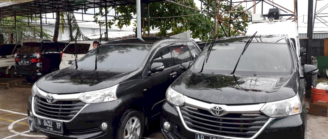 Mobil bekas rental yang dipasarkan Kalla Transport.
