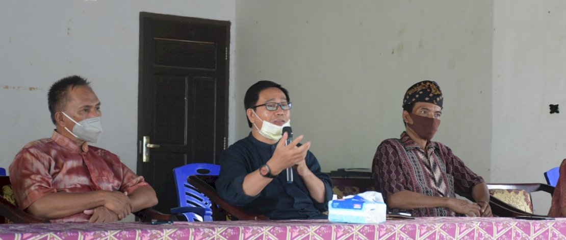 Dihadapan Umat Hindu, Wakil Bupati Suaib Mansur tetap ingatkan disiplin protokol kesehatan dengan menegakkan 5M