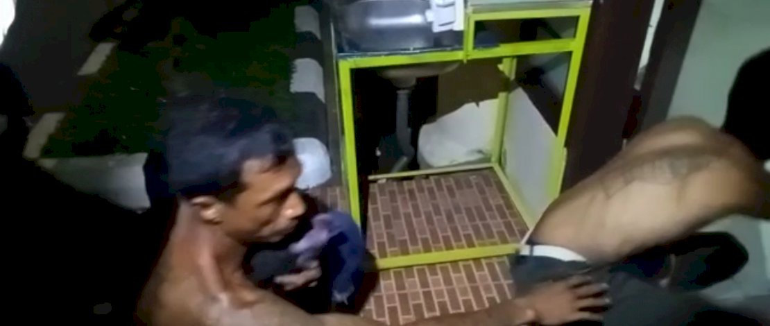 Penangkapan preman oleh Tim Thunder Polda Sulsel.