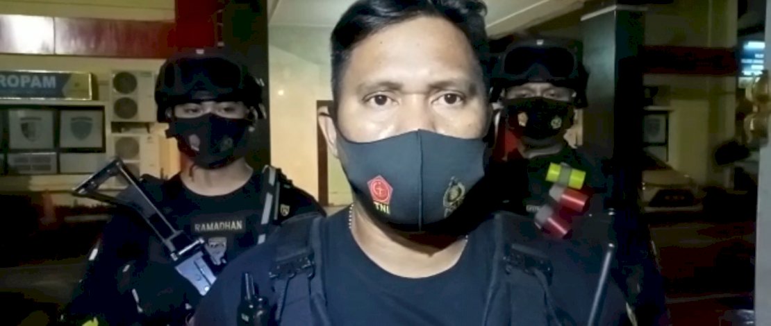 Penangkapan preman oleh Tim Thunder Polda Sulsel.