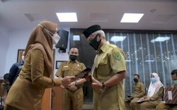 13 PNS Terima SK Pensiun, Satu PNS Pensiun karena Alasan Kesehatan