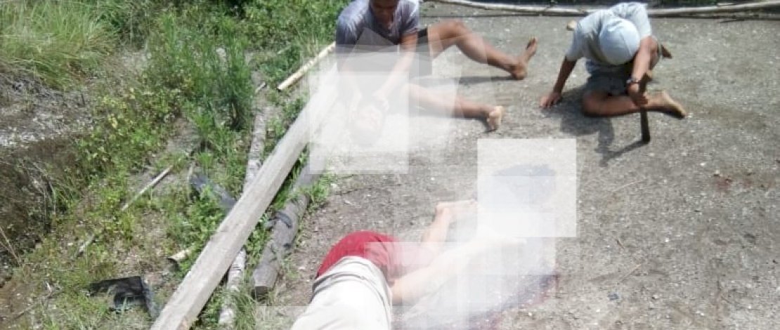 Korban dan TKP pembunuhan dua petani asal Toraja oleh anak buah Ali Kalora.