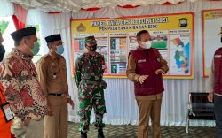 Jelang Idul Fitri 1442 H, Bupati Luwu Pantau Pos Pelayanan Lebaran