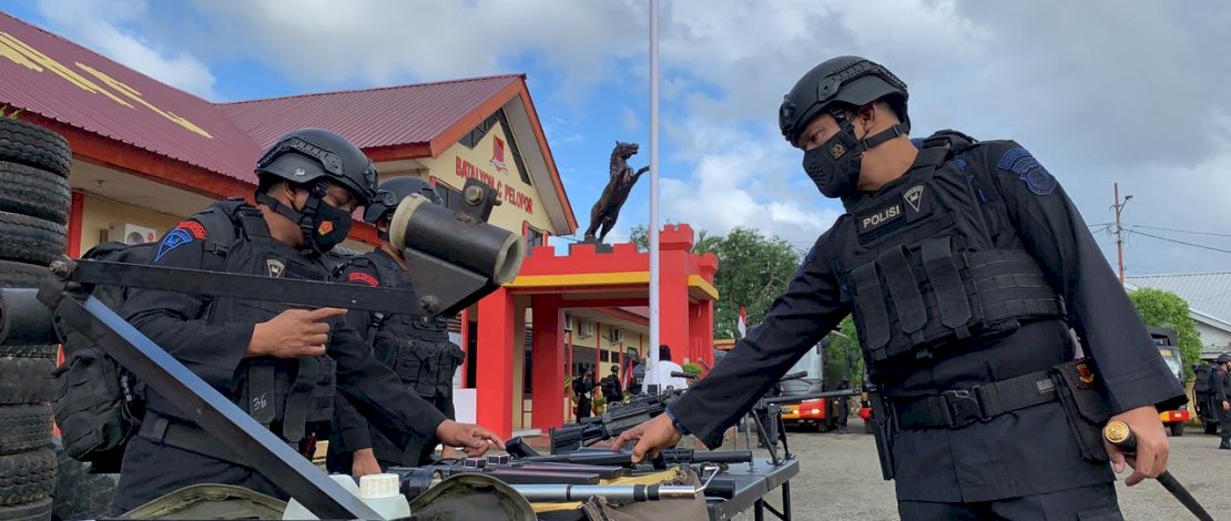 Batalyon C Pelopor Siap Amankan Perayaan Idul Fitri 1442 H dan Kenaikan Isa Al-Masih