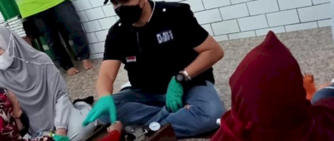 Suasana peduli Ramadan CSC Indonesia.