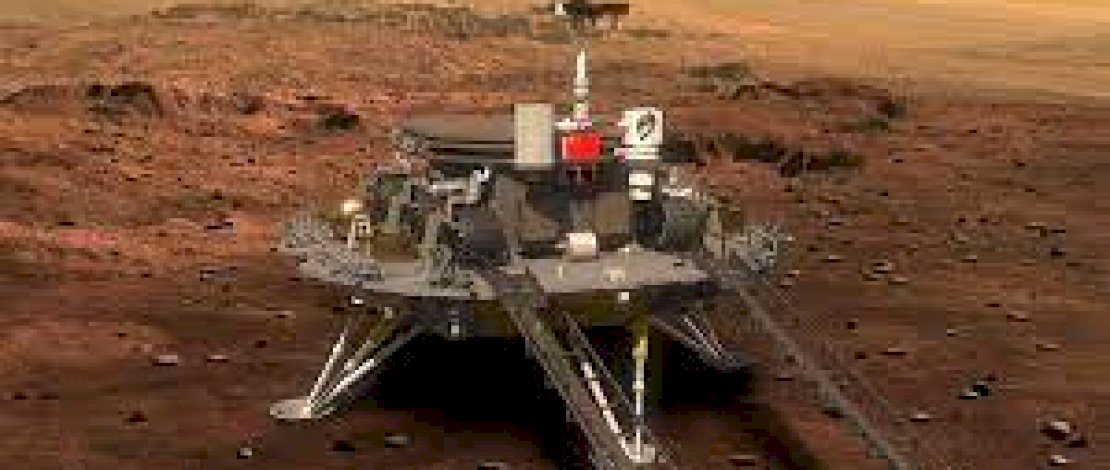 China Berhasil Mendaratkan Robot Penjelajah di Mars