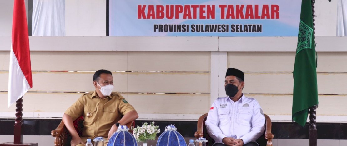 Hari Pertama kerja pasca libur Lebaran, Bupati Takalar ikuti Rakor Vicon dengan Presiden RI