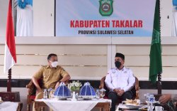 Hari Pertama kerja pasca libur Lebaran, Bupati Takalar ikuti Rakor Vicon dengan Presiden RI