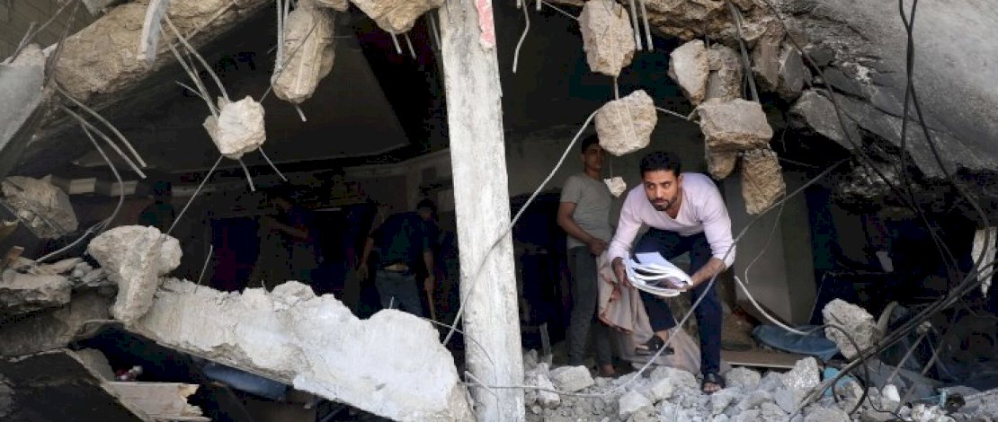564 Sekolah di Gaza Hancur Gegara Bom Israel 