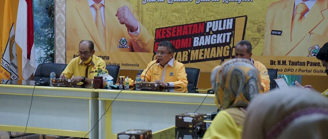 Bentuk Kepanitiaan, Airlangga Hartarto Segera Lantik Pengurus DPD I Golkar Sulsel