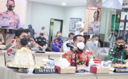 Kapolda Sulsel dan Jajaran Ikuti Launching Layanan Polri 110, Berikan Kemudahan Pelayaan Polri ke Masyarakat