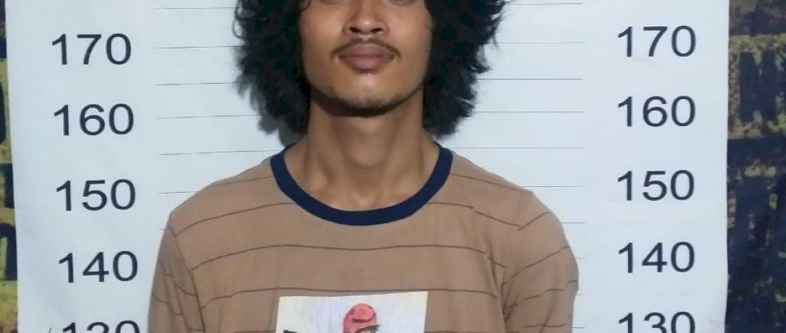 Pelaku dan barang bukti.