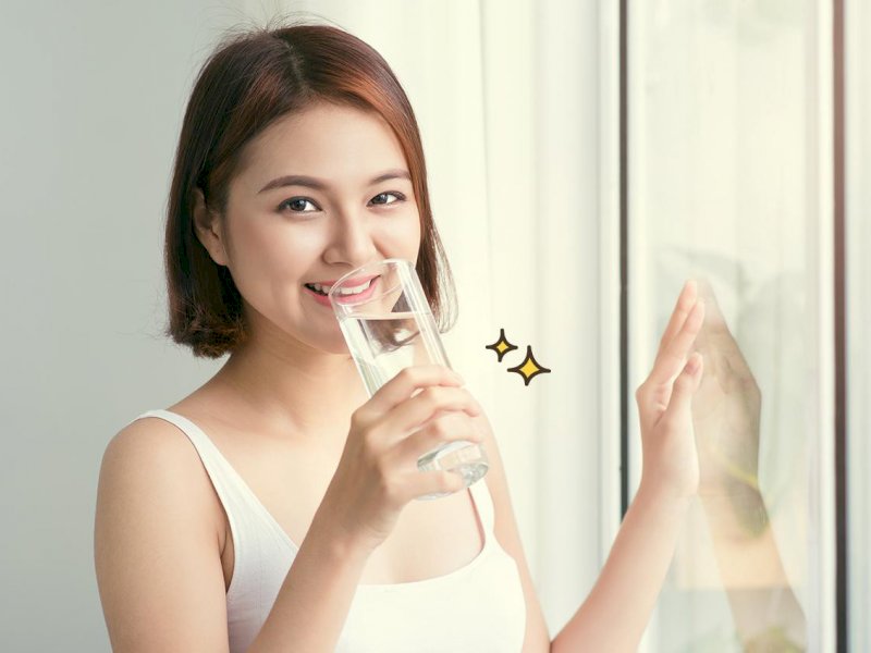 Pentingnya Minum Air Putih di Pagi Hari, Berikut Manfaatnya