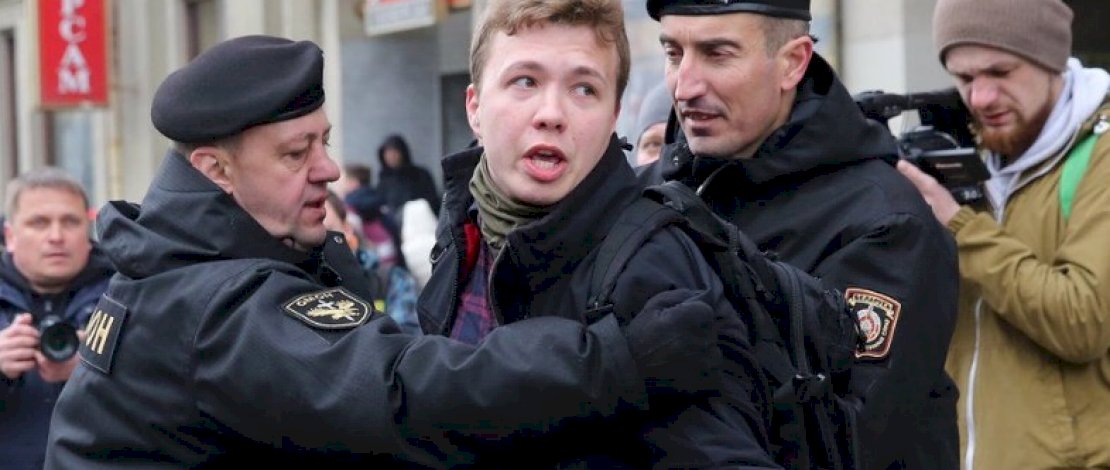 Roman Protasevich pada tahun 2017