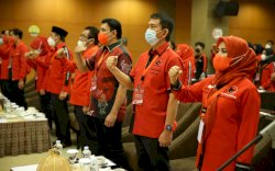 Panaskan Mesin Partai, Rakercab PDI Perjuangan Hari Pertama Diikuti 5 DPC Kab/Kota