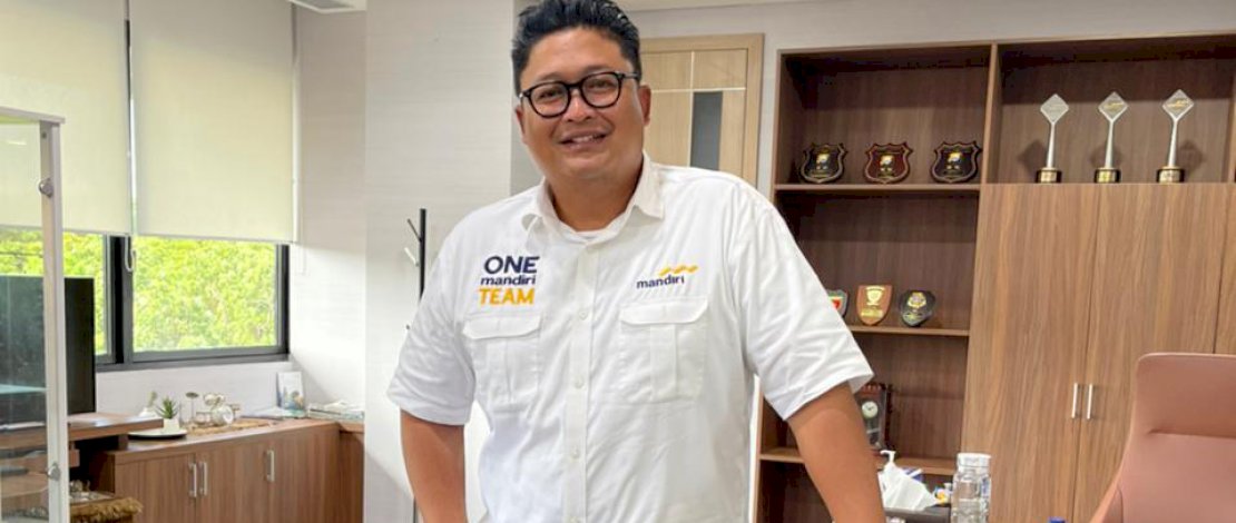 Regional CEO Bank Mandiri Wilayah X/ Sulawesi dan Maluku, Muhammad Ashidiq Iswara Regional CEO Bank Mandiri Wilayah X/ Sulawesi dan Maluku, Muhammad Ashidiq Iswara
