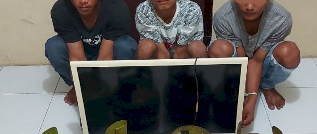 pelaku dan barang bukti