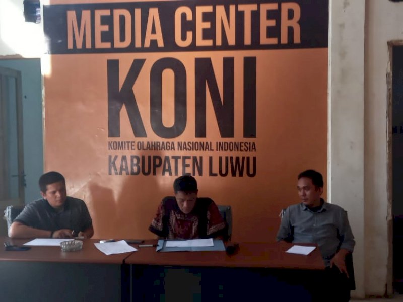 KONI Luwu Gelar Rapat Kerja, Menghadapi Pra Porda 2021