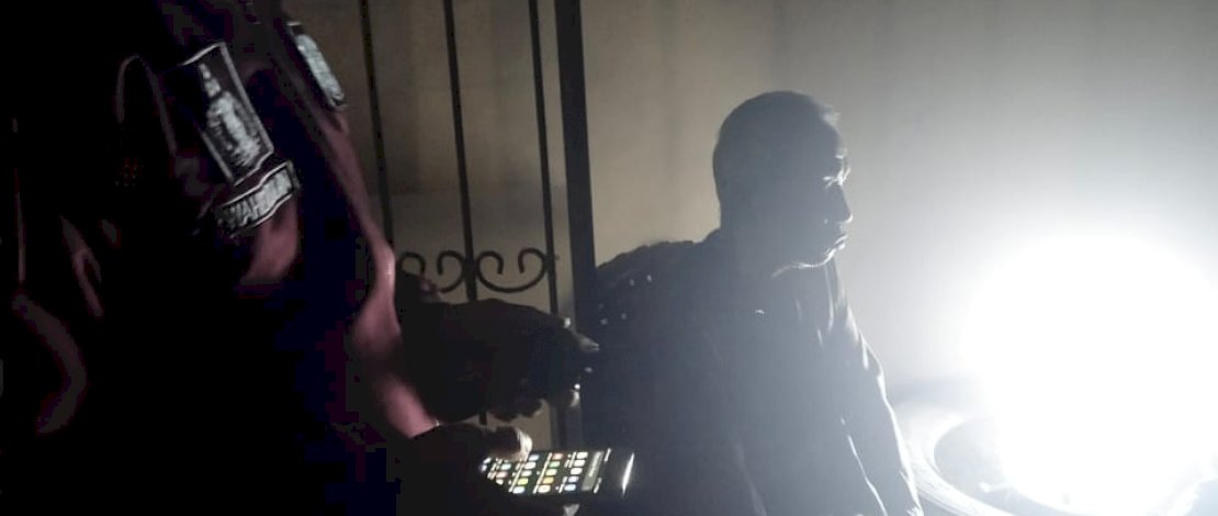 Suasana kebakaran di Perumnas Antang, Makassar.