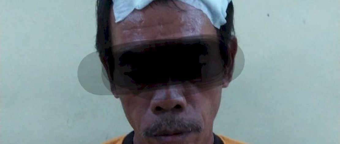 Pelaku san barang bukti.