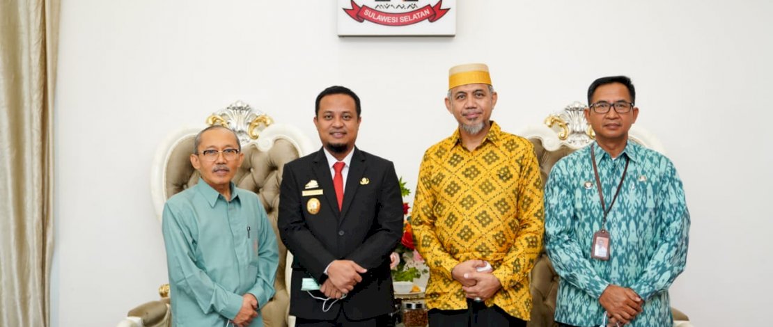 Kepala BPS Berganti, Plt Gubernur Sulsel Harap Terbangunnya Sinergitas dan Komunikasi