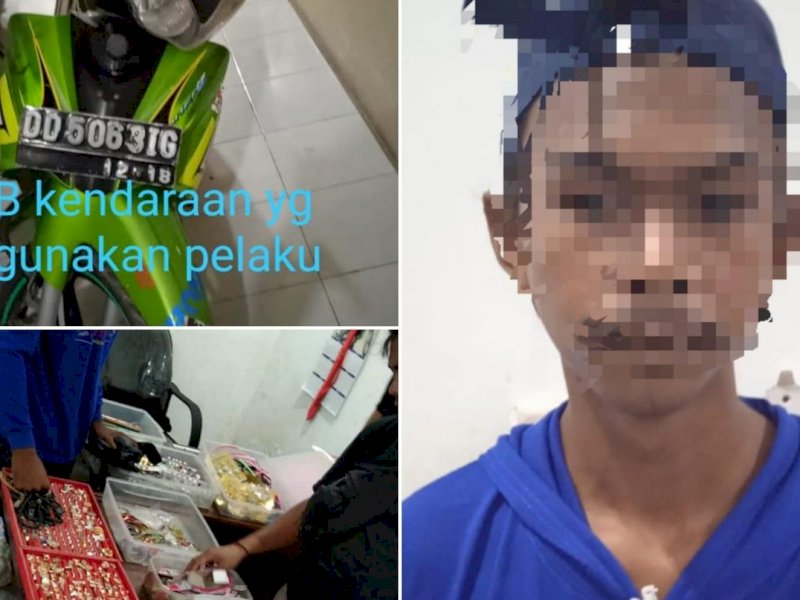 Satreskrim Polres Sinjai Bekuk Pelaku Curat