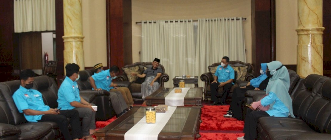 Partai Gelora silaturahmi dengan Bupati Luwu.