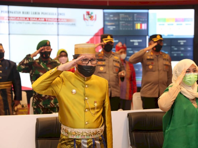 Hadiri Upacara Hari Lahir Pancasila, Danny Ajak Warganya Bumikan Pancasila