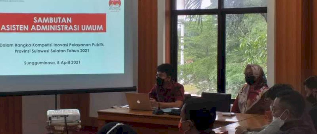 Tim Verifikasi Lapangan Kompetisi Inovasi Pelayanan Publik Puji Inovasi Sahabat LAPOR Gowa