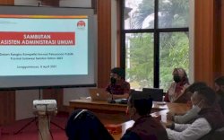 Tim Verifikasi Lapangan Kompetisi Inovasi Pelayanan Publik Puji Inovasi Sahabat LAPOR Gowa
