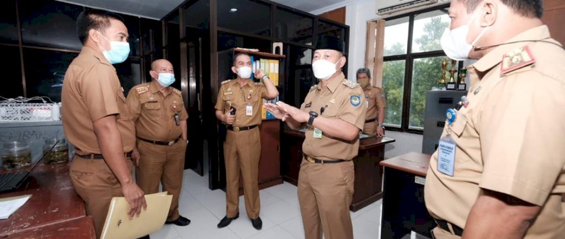 Pertama Ramadan, Wabup Gowa Langsung Sidak Kehadiran ASN