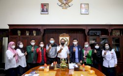 Danny Pomanto Libatkan Ikatan Senat Mahasiswa Kedokteran Sukseskan Program Makassar Recover