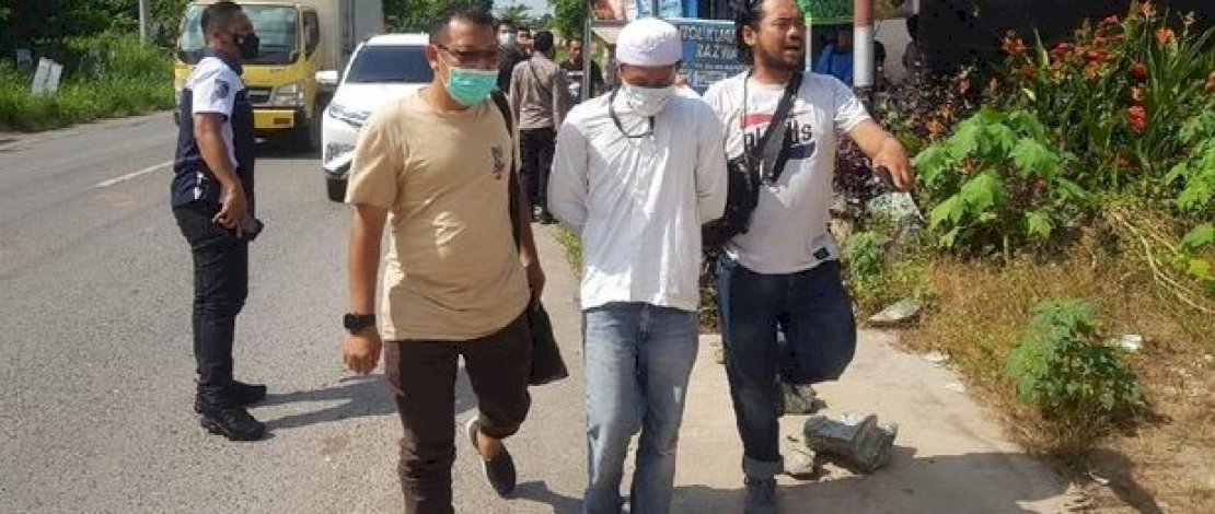 Harry Purwanto, pria yang diduga pelaku pemutilasi wanita di Kalteng.