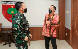 Silaturahim Wali Kota Makassar-Pangdam XIV Hasanuddin, Danny Pomanto Beberkan Satgas Covid Hunter