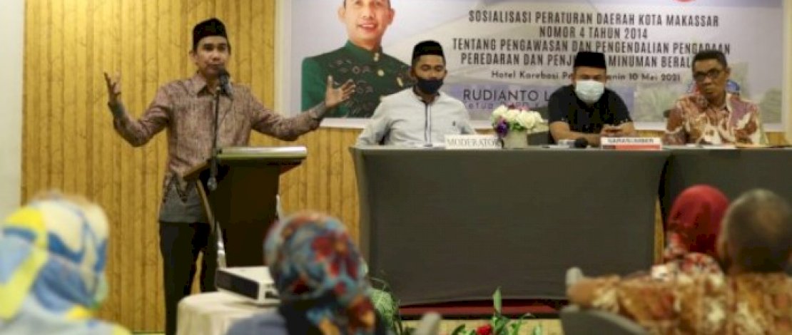 Ketua DPRD makassar, Rudianto Lallo