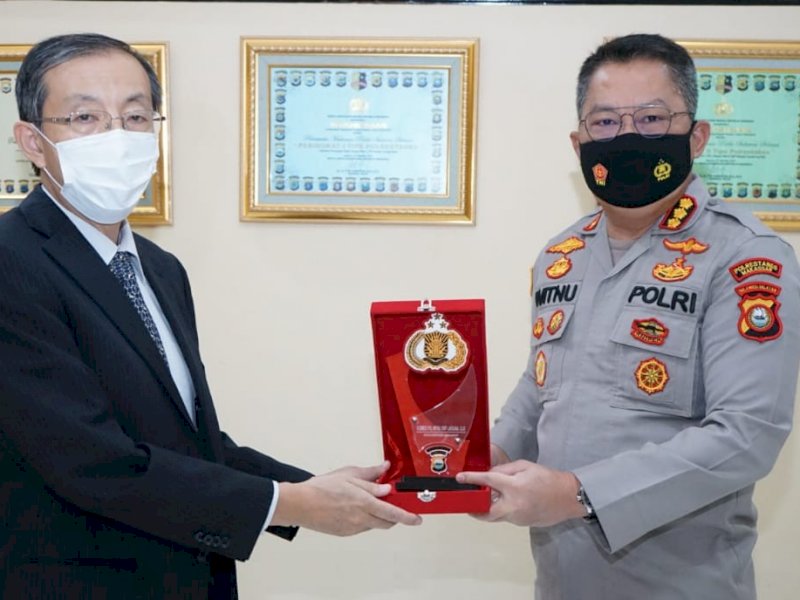 Di Depan Konsuler Jenderal Jepang, Kapolrestabes Makassar Beber Penanganan Covid-19