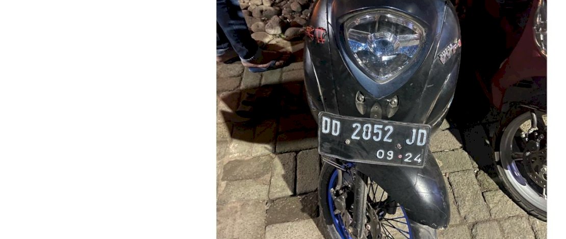 Pelaku dan barang bukti.