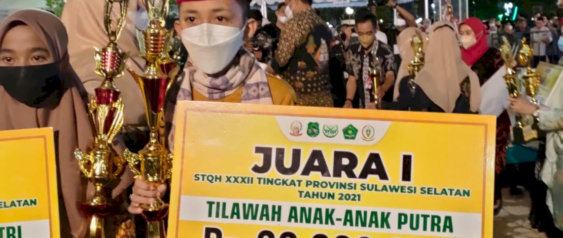 Luwu Masuk 10 Besar di STQH XXXII Sidrap