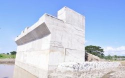 Hubungkan Kabupaten Sidrap-Wajo, Plt Gubernur Sulsel Tinjau Progres Pembangunan Jembatan Malake