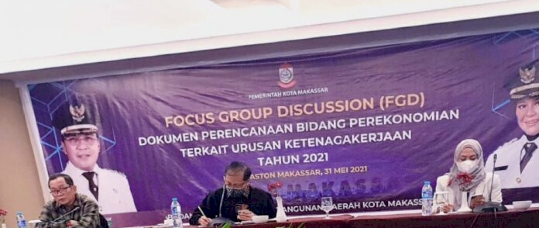 Bappeda Kota Makassar Gelar FGD, Bahas Peluang kerja dan bisnis baru di Kota Makassar