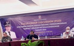 Bappeda Kota Makassar Gelar FGD, Bahas Peluang kerja dan bisnis baru di Kota Makassar
