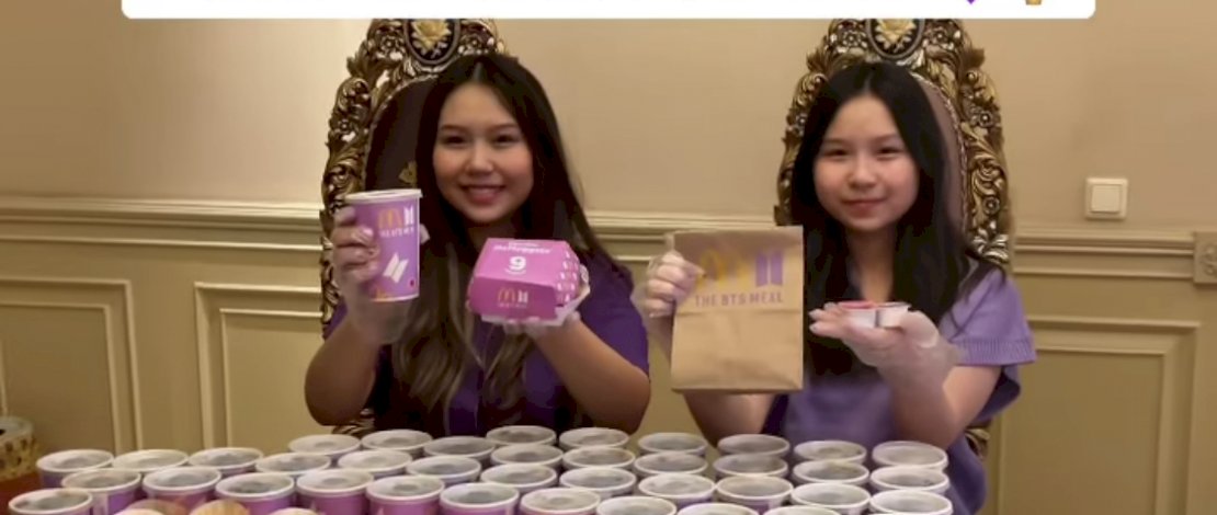  Netizen Geram Crazy Rich Tiktok Borong BTS Meal