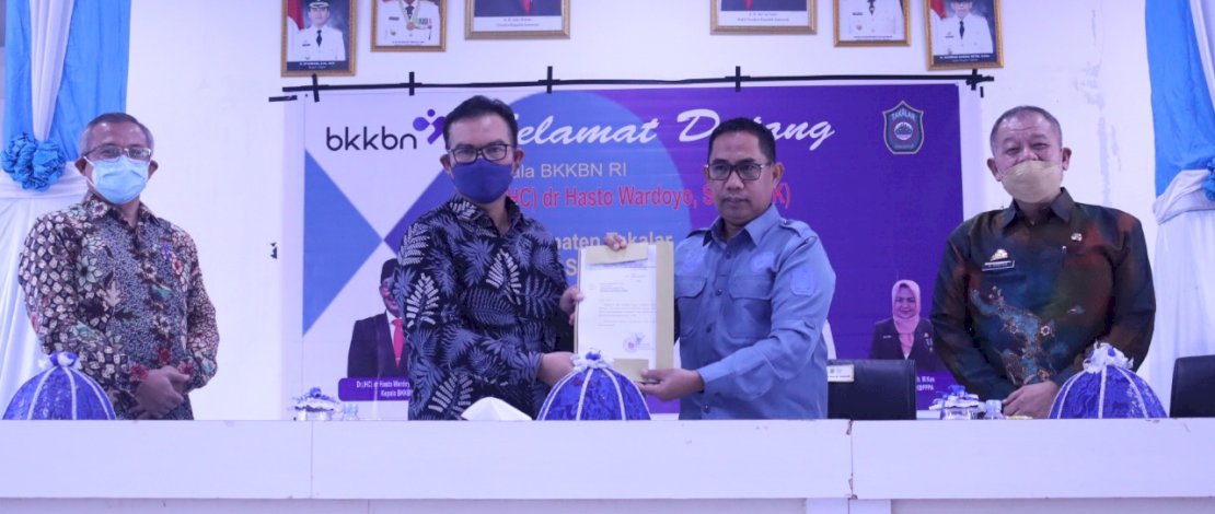 Suasana kunjungan Kepala BKKBN Pusat di Takalar.